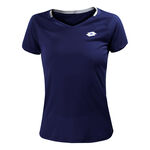 Lotto Lotto Squadra II PL T-Shirt Damen - dunkelblau, weiß