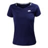 Squadra II PL T-Shirt Damen - dunkelblau, weiß