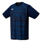 Yonex Bekleidung Yonex Crew Neck T-Shirt Herren-Dunkelblau