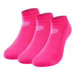 BIDI BADU Bekleidung BIDI BADU Leana No Show Tech Sportsocken 3er Pack Damen-Pink,Wei&szlig;