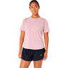 Road Laufshirt Damen-rosa