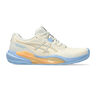 Gel-Challenger 15 Padelschuh Damen-Creme,Blaugrau