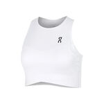 On Bekleidung On Court Crop Tank-Top Damen-Weiß
