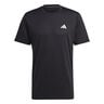 Essentials Training T-Shirt Herren-Schwarz