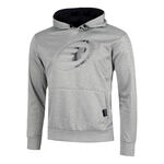 Bullpadel Bekleidung Bullpadel Gomese Hoody Herren-Hellgrau