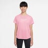 Dri-Fit One T-Shirt Mädchen-Rosa,Weiß
