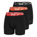 Nike Bekleidung Nike Everyday Cotton Stretch Boxer Short 3er Pack Herren - schwarz, 