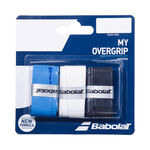 Babolat Overgrips Babolat My Overgrip 3er Pack-Schwarz,Wei&szlig;