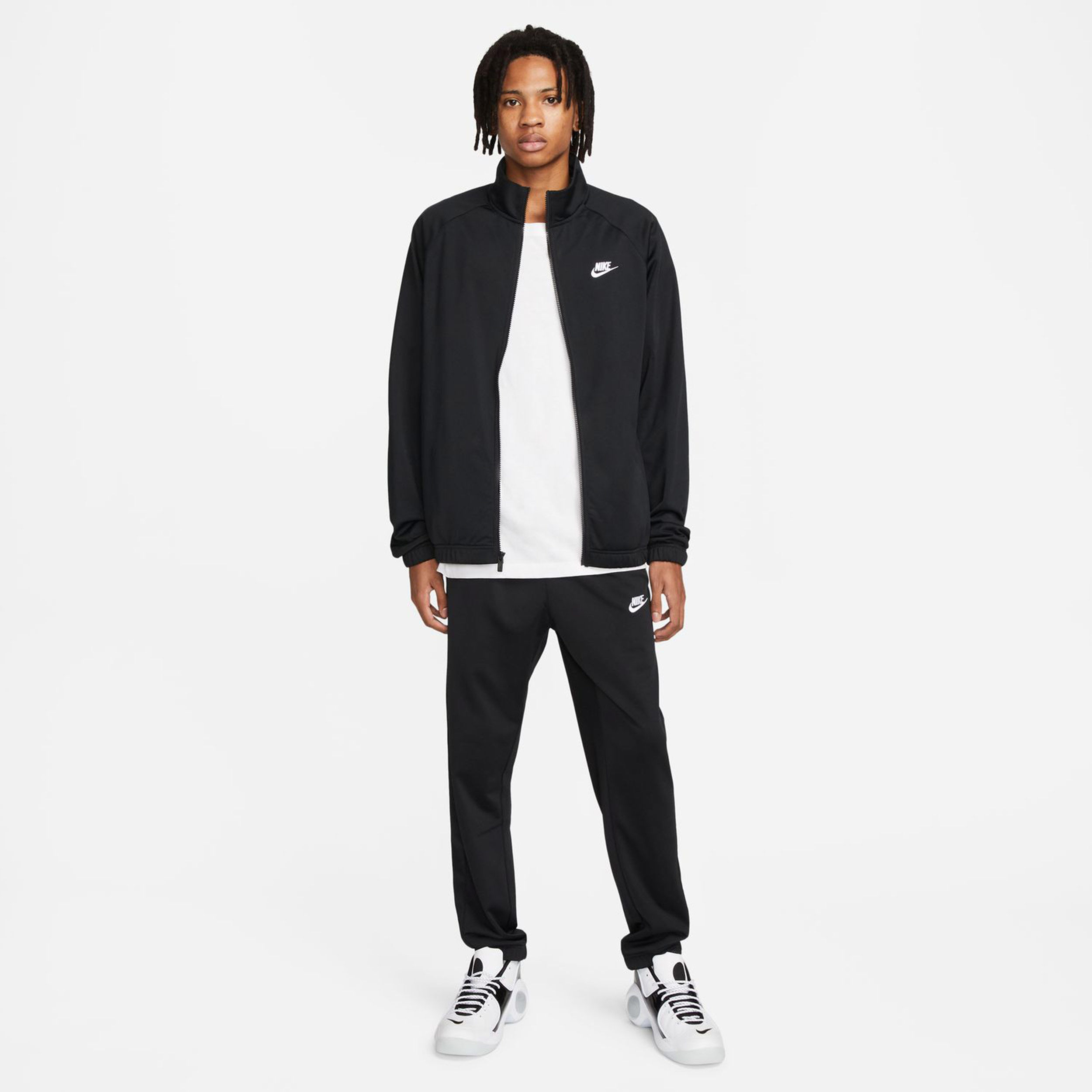 Nike Club Trainingsanzug Herren Schwarz WeiB online kaufen Tennis Point CH