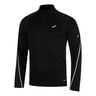 Road Lite-Show 1/2 Zip Laufshirt Herren-Schwarz