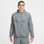 Nike Bekleidung Nike Stride Jacket Laufjacke Herren-grau, silber