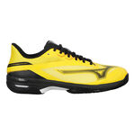 Mizuno Padelschuhe Mizuno Wave Exceed Court Padelschuh Herren-Gelb,Wei&szlig;