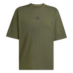 adidas Bekleidung adidas Oversize T-Shirt Herren-dunkelgr&uuml;n