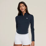 Wilson Bekleidung Wilson Brentwood Half-Zip Longsleeve Damen-Dunkelblau