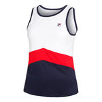 Fila Bekleidung Fila Cleo Tank-Top Damen-Wei&szlig;,Mehrfarbig