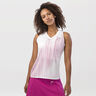 Performance Tank-Top Damen-Wei&szlig;,Berry