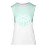 Elinam Lifestyle Tank-Top Damen-Mint,Creme