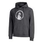 Quiet Please Bekleidung Quiet Please Endlessly Washed Out Loose Fit Hoody Herren-Anthrazit,Wei&szlig;