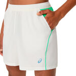 ASICS Bekleidung ASICS Court 7in Shorts Herren - creme, gr&uuml;n