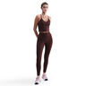 Dri-FIT One High Rise 7/8 Tight Damen-dunkelrot