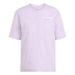 adidas Bekleidung adidas Terrex MT Laufshirt Damen-flieder
