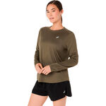 ASICS Bekleidung ASICS Core Laufshirt Damen-gr&uuml;n