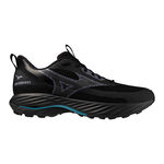 Mizuno Laufschuhe Mizuno Wave Rider GTX 3 Trailschuh Herren-Schwarz,Türkis