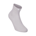 Nike Bekleidung Nike Fast Midweight Ankle Laufsocken Unisex - grau, weiß