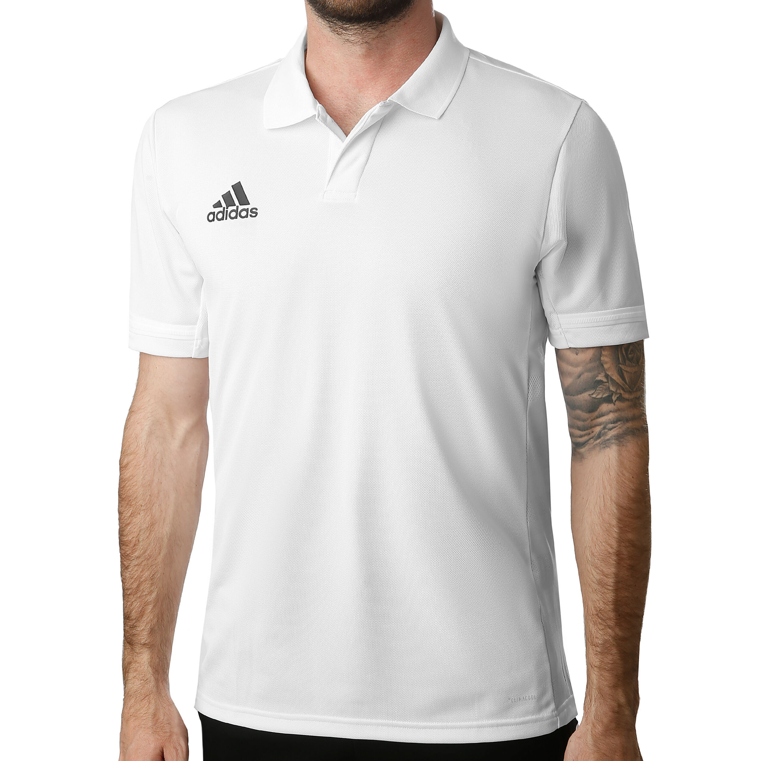 adidas T19 Polo Herren Weiß, Schwarz online kaufen adidas T19 Polo Herren