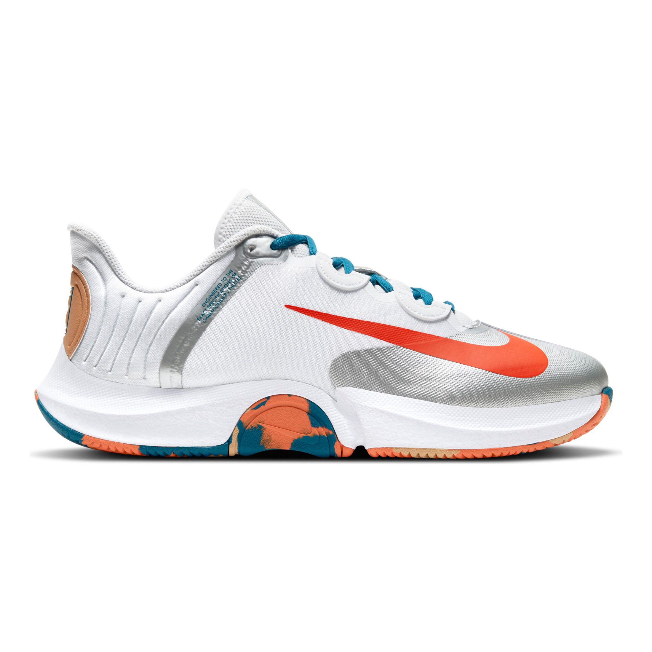 Nike Court Air Zoom GP Turbo Allcourtschuh Herren WeiB Orange online kaufen Tennis Point CH