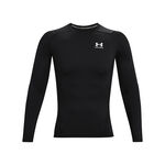 Under Armour Bekleidung Under Armour Heatgear Comp Longsleeve Herren-Schwarz,Wei&szlig;