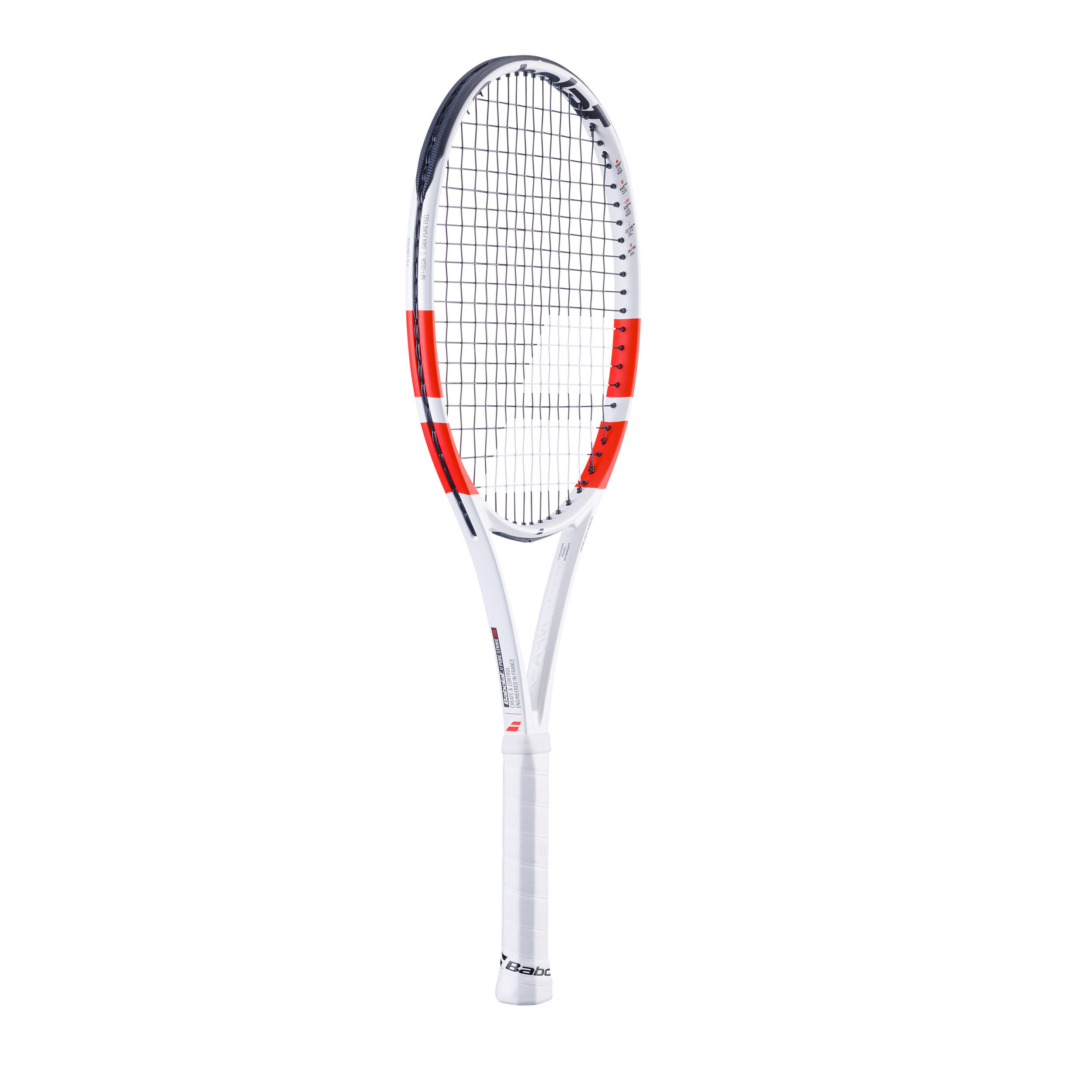 Babolat Pure Strike 100 G3 ホワイト/レッド Babolat Pure Strike 100 Turnierschläger | Tennis-Point