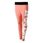Nike Lauftight Nike Leg A See Just Do It Tight Damen - koralle, wei&szlig;