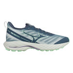 Mizuno Laufschuhe Mizuno Wave Rider GTX 2 Trailschuh Damen-Petrol,Gr&uuml;n