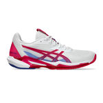 ASICS Tennisschuhe ASICS Solution Speed FF 3 Allcourtschuh Damen-Weiß,Berry