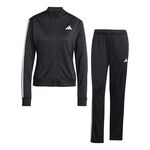 adidas Tennisbekleidung adidas 3Stripes Trainingsanzug Damen-Schwarz