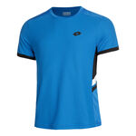 Lotto Bekleidung Lotto Squadra III T-Shirt Herren-Blau,Schwarz