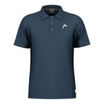 HEAD Bekleidung HEAD Slice Polo Herren-Dunkelblau