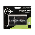 Dunlop Overgrips Dunlop  Gecko-Tac 3er Pack - schwarz