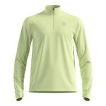 Odlo Bekleidung Odlo Essential Thermal Midlayer 1/2 Zip Laufshirt Herren - limette, 