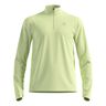 Essential Thermal Midlayer 1/2 Zip Laufshirt Herren - limette, 