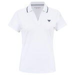 Tecnifibre Polo Tecnifibre W. TEAM TECH POLOWHITE Polo Damen-wei&szlig;