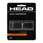 HEAD Basisgriffbänder HEAD Dual Absorbing 1er Pack-Schwarz