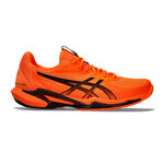 ASICS Tennisschuhe ASICS Solution Speed FF 3 Allcourtschuh Herren - neonorange, schwarz