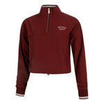 Wilson Bekleidung Wilson Davenport Woven Popover Trainingsjacke Damen - berry, 