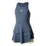 Flounce Kleid Damen - blau, 