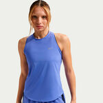 Nike Laufshirt Nike Swift Tank Laufshirt Damen-blau, silber