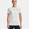 Heatgear Authentics Comp T-Shirt Damen-Wei&szlig;
