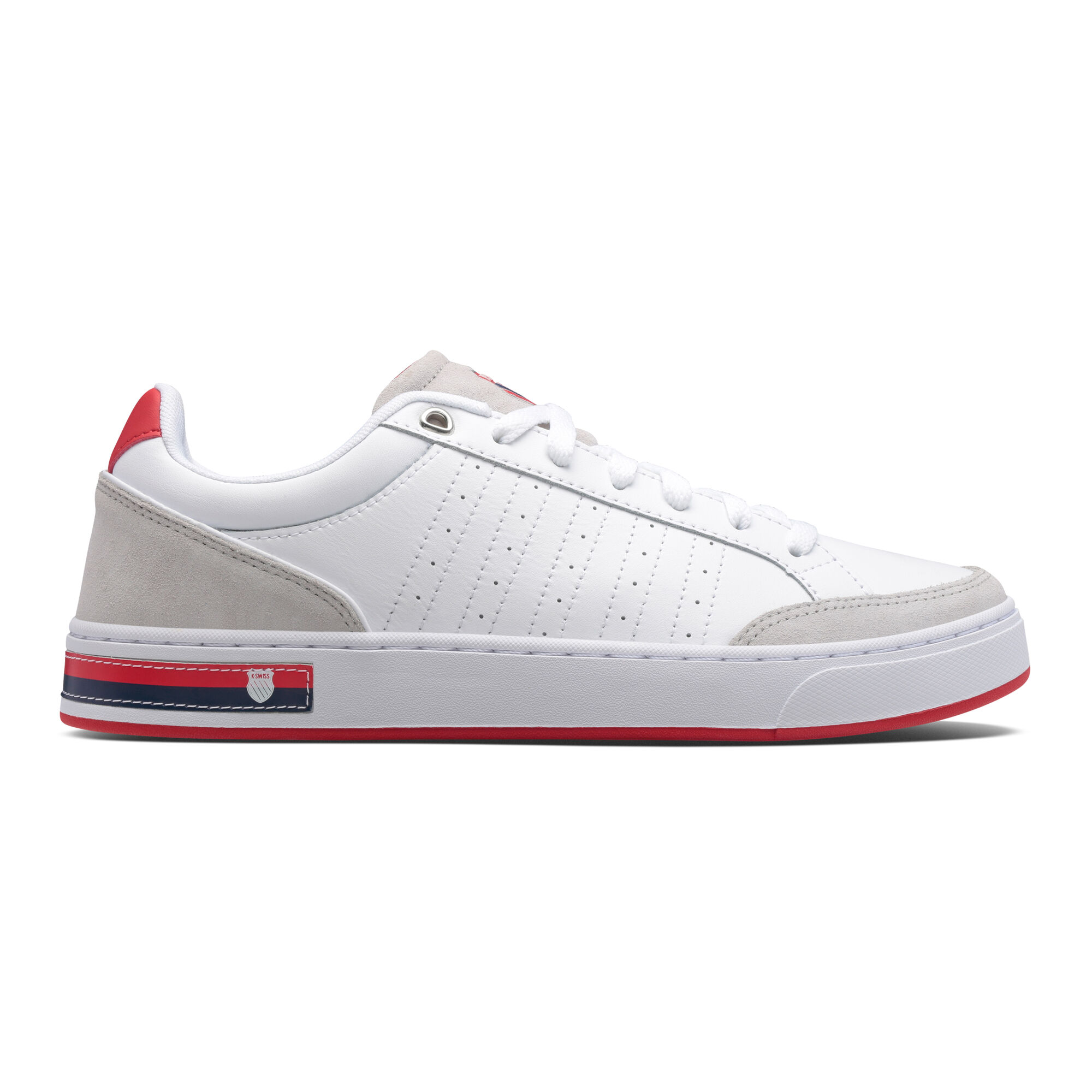 Blind Geslagen vrachtwagen symbool K-Swiss Court Block Sneaker Herren - Weiß online kaufen | Tennis-Point