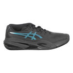 ASICS Tennisschuhe ASICS Gel-Resolution X Night Energy Sandplatzschuh Herren-Schwarz,Blau
